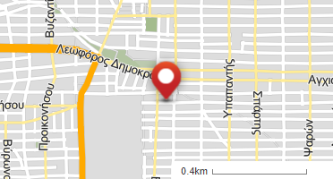 Location of business on map