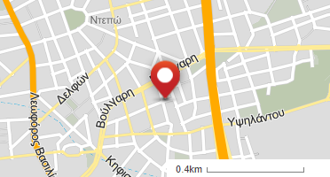 Location of business on map