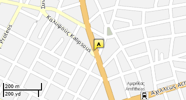 Location of business on map