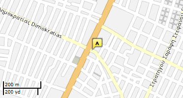 Location of business on map