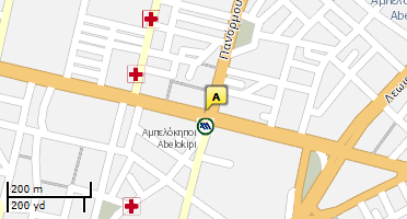 Χάρτης και σημείο της επιχείρησης