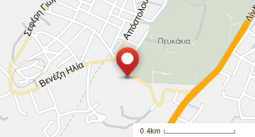 Location of business on map