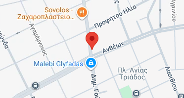 Location of business on map