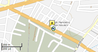 Location of business on map