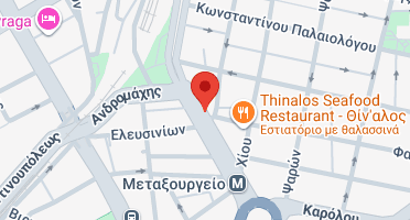 Location of business on map
