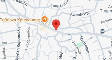 Location of business on map