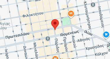 Location of business on map