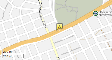 Location of business on map