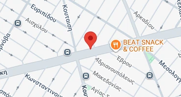 Location of business on map
