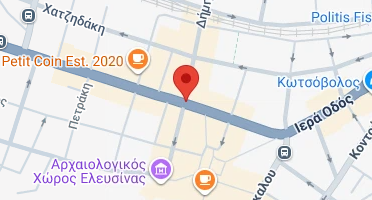 Location of business on map