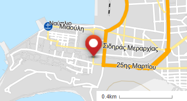Location of business on map