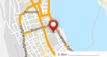 Location of business on map
