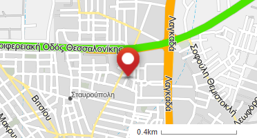 Location of business on map
