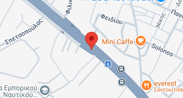 Χάρτης και σημείο της επιχείρησης