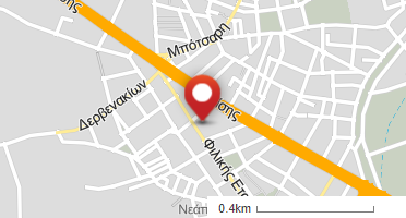 Location of business on map