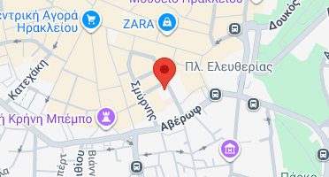 Location of business on map