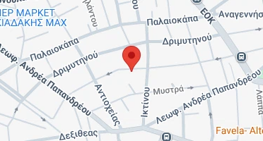 Location of business on map