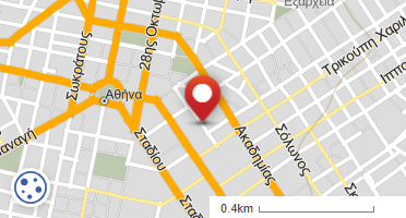 Location of business on map