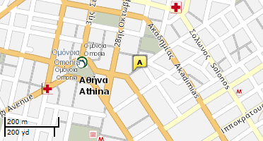 Χάρτης και σημείο της επιχείρησης