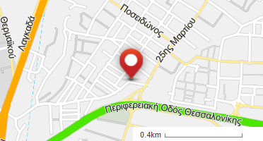 Location of business on map