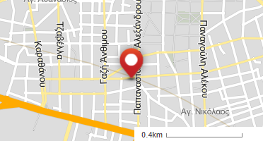 Location of business on map