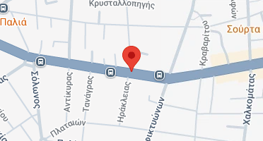 Location of business on map
