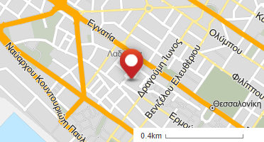 Location of business on map
