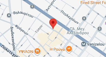 Location of business on map