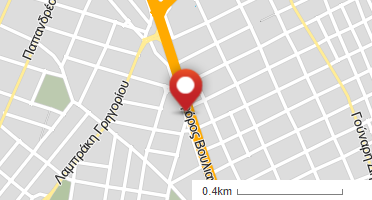Location of business on map