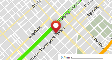 Location of business on map