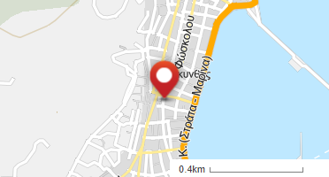 Location of business on map