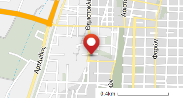 Location of business on map