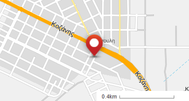 Location of business on map