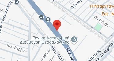 Location of business on map