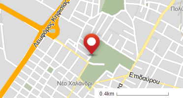 Location of business on map