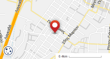 Location of business on map