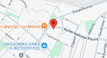 Location of business on map