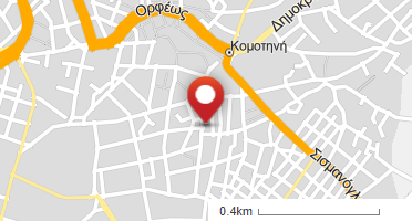 Location of business on map