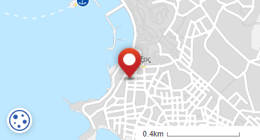 Location of business on map