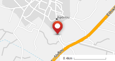 Location of business on map