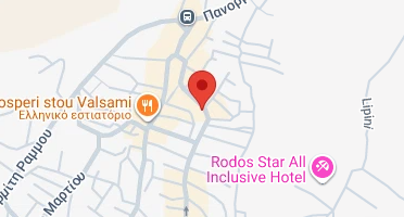 Location of business on map
