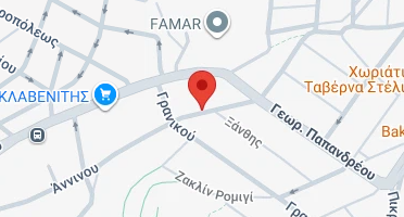 Location of business on map