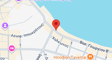 Location of business on map