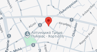 Location of business on map