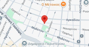 Location of business on map
