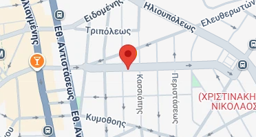 Location of business on map