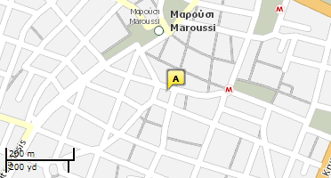 Χάρτης και σημείο της επιχείρησης