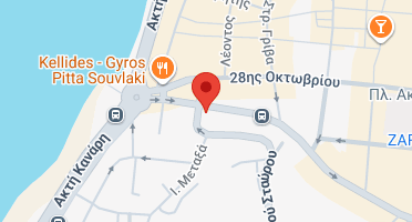 Location of business on map