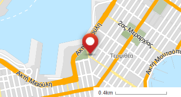 Location of business on map