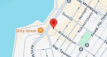 Location of business on map